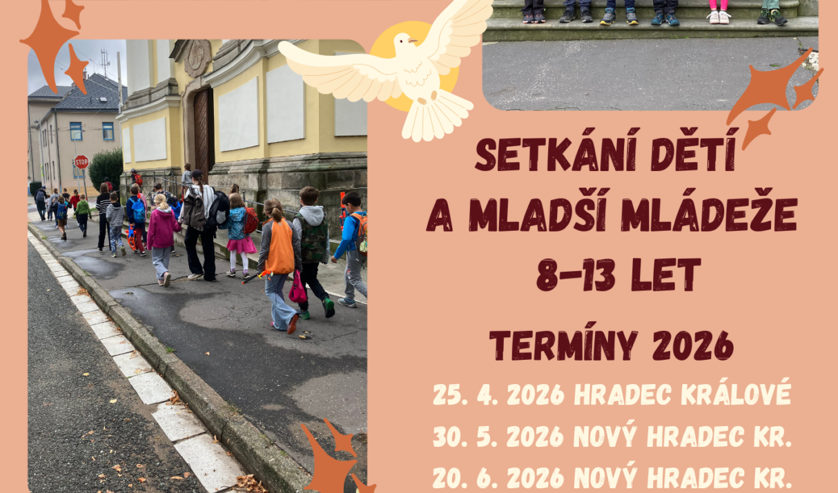 Aktualizovaný seznam akcí pro Děti a mladší mládež